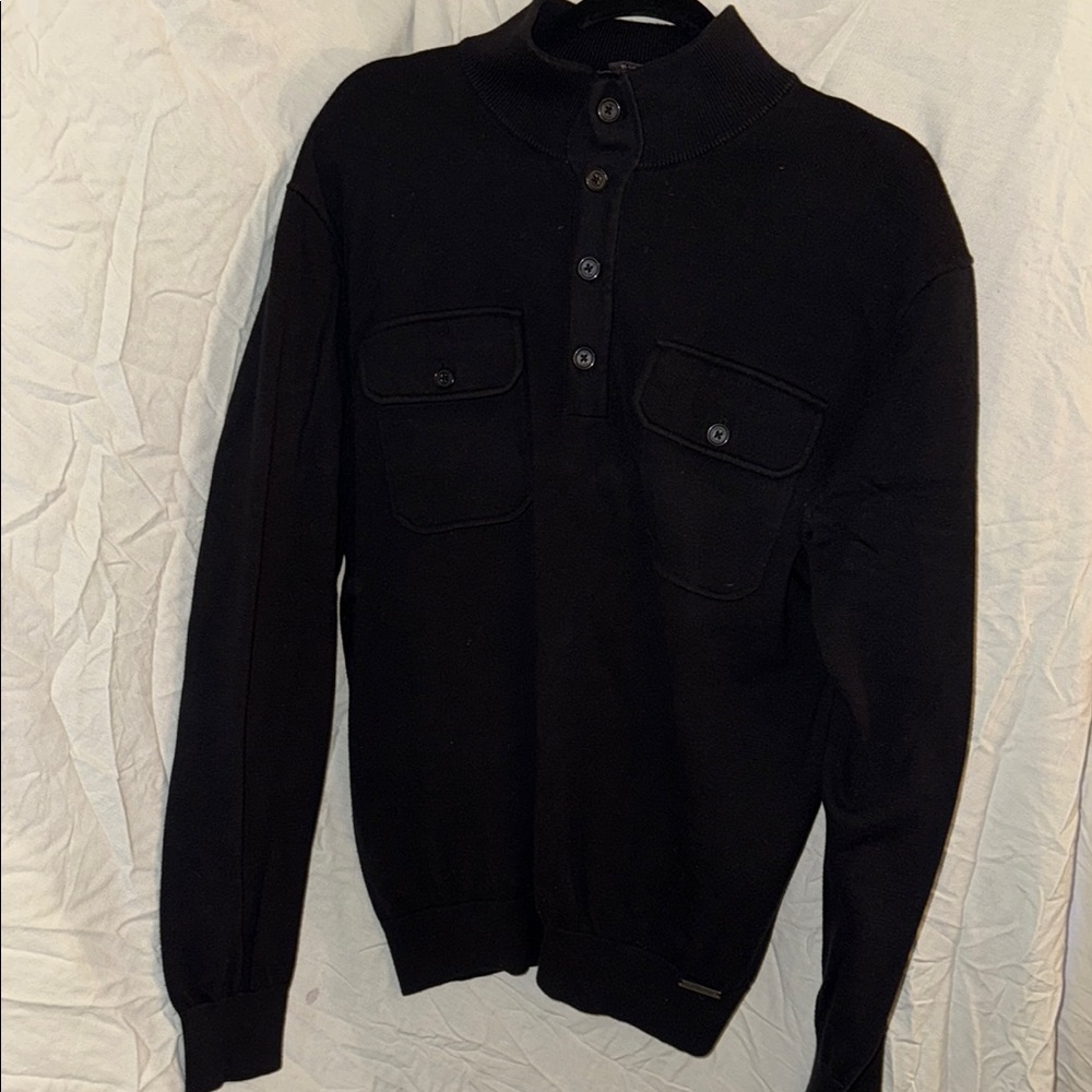 Michael Kors Black Turtleneck Sweater